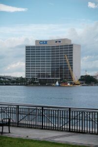 Commercial fencing in Harrison Township to secure waterfront property